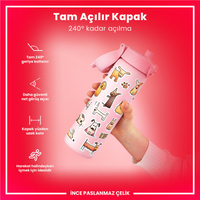 Ion8Ion8 - Paslanmaz Çelik İnce Suluk - Köpekler - 600 ml - SızdırmazI8SS600PPDOGS