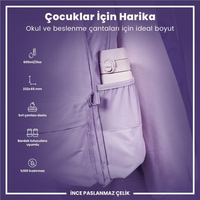 Ion8Ion8 - Paslanmaz Çelik İnce Suluk - Lila - 600 ml - SızdırmazI8SS600LIL2