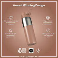 ION8ION8 - Paslanmaz Çelik İnce Suluk - Mocha Kahve - 600 ml - SızdırmazI8SH600MOC