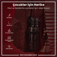 Ion8Ion8 - Paslanmaz Çelik İnce Suluk - Oyuncu - 600 ml - SızdırmazI8SS600PKGAME