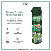 Ion8Ion8 - Paslanmaz Çelik İnce Suluk - Tanklar - 600 ml - SızdırmazI8SS600PGTANKS