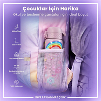 Ion8Ion8 - Paslanmaz Çelik İnce Suluk - Unicorn - 600 ml - SızdırmazI8SS600PVUNIC