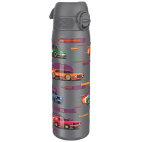 ION8ION8 - Paslanmaz Çelik İnce Suluk - Yarış Arabaları - 600 ml - SızdırmazI8SS600PGSCARS
