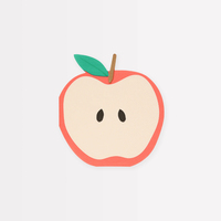 Meri Meri - Apple Napkins - Elma Peçeteler (x16) Kategorisiz