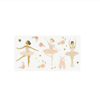 Meri Meri - Ballet Tattoos - Balerin Geçici Dövmeler Kategorisiz