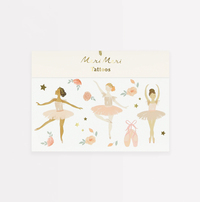 Meri Meri - Ballet Tattoos - Balerin Geçici Dövmeler Kategorisiz