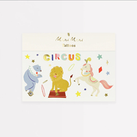 Meri Meri - Circus Temporary Tattoos - Sirk Geçici Dövmeler (x2) Kategorisiz