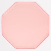 Meri Meri - Cotton Candy Pink Dinner Plates - Pamuk Şeker Pembesi Tabaklar (L) (x8) Kategorisiz