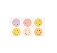 Meri Meri - Happy Face Temporary Tattoos - Mutlu Yüzler & Semboller Geçici Dövmeleri (x2) Kategorisiz