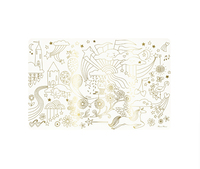 Meri Meri - Happy Icons Colouring Placemats - Mutlu Semboller Boyama Amerikan Servisleri (x8) Kategorisiz