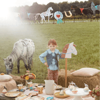 Meri Meri - Horse Cupcake Kit - At Cupcake Kit (x24) Kategorisiz