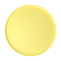 Meri Meri - Large Round Eco Plates - Bright Mix - Parlak Karışık Renk Doğal Bambu Karışım Tabaklar (L) (x8) Kategorisiz