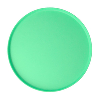 Meri Meri - Large Round Eco Plates - Bright Mix - Parlak Karışık Renk Doğal Bambu Karışım Tabaklar (L) (x8) Kategorisiz