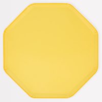 Meri Meri - Lemon Sherbert Dinner Plates - Limon Sorbe Tabaklar (L) (x8) Kategorisiz