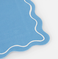 Meri Meri - Mixed Wavy Line Large Napkins - Karışık Renkler Dalgalı Peçeteler (x16) Kategorisiz