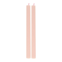 Meri Meri - Pembe Masa Mumları (2'li) Kategorisiz