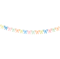 Meri Meri - Tissue Paper Bow Garland - Fiyonk Asılan Süsler (x3) Kategorisiz