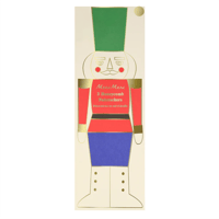 Meri Meri - Honeycomb Nutcracker Decorations - Nutcracker Dekorlar (3'lü) Masa Süsü