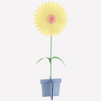 Meri MeriMeri Meri - 3 Large Stand Up Flower Decorations - 3'lü Büyük Ayaklı Çiçek Dekorasyonu298320