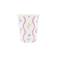Meri MeriMeri Meri - Bloomsbury Çiçek Desenli Bardaklar - 8 Adet283344