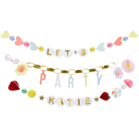 Meri MeriMeri Meri - Charm Party Garland Set - Charm Parti Asılan Süs Seti298581