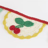 Meri MeriMeri Meri - Crochet Scalloped Garland - Tığ İşi Fiston Asılan Süs301875