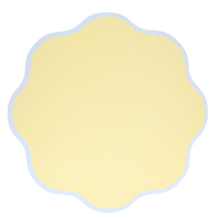 Meri MeriMeri Meri - Dalgalı Yuvarlak Pastel Servis Matı - 12 Adet283173