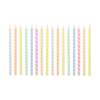Meri MeriMeri Meri - Desenli Pastel Mumlar - 16 Adet288330