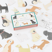 Meri MeriMeri Meri - Dog Shaped Stickers - Köpek Şekilli Çıkartmalar - 25 Çıkartma303153