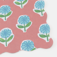 Meri MeriMeri Meri - Flora Large Napkins - Flora Büyük Peçeteler - L - 16 Adet302559