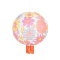 Meri MeriMeri Meri - Flower Power Lanterns - Flower Power Fenerler - 3 Adet300885