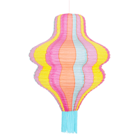 Meri MeriMeri Meri - Flower Power Lanterns - Flower Power Fenerler - 3 Adet300885