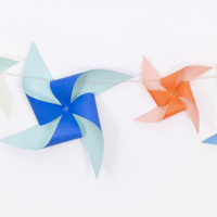 Meri MeriMeri Meri - Giant Pinwheel Garland Kit - Dev Rüzgar Gülü Asılan Süs Kiti299202