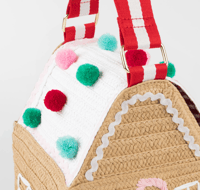 Meri MeriMeri Meri - Gingerbread House Bag - Zencefilli Kurabiye Evi Çanta280329