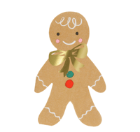 Meri MeriMeri Meri - Gingerbread Napkins - Zencefilli Kurabiye Peçete (16'lı)279636
