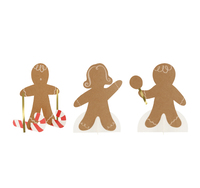 Meri MeriMeri Meri - Gingerbread Sticker Advent Calendar280743