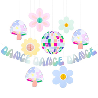 Meri MeriMeri Meri - Groovy Dance Garland Set - Groovy Dans Asılan Süs Seti300678