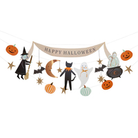 Meri MeriMeri Meri - Halloween - Cadılar Bayramı Karakterleri Asılan Süs seti303864