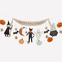 Meri MeriMeri Meri - Halloween - Cadılar Bayramı Karakterleri Asılan Süs seti303864
