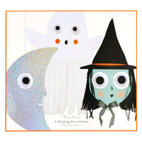 Meri MeriMeri Meri - Halloween - Dev Cadılar Bayramı Karakterleri Asma Süs (3'lü)303828