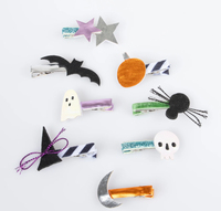 Meri MeriMeri Meri - Halloween Icons Hair Clips - Cadılar Bayramı Tokalar (8'li)278538