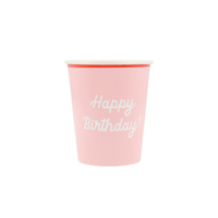 Meri MeriMeri Meri - Happy Birthday Bardaklar - 8 Adet288294