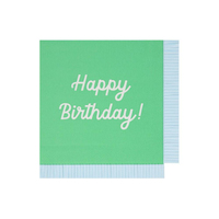Meri MeriMeri Meri - Happy Birthday Peçeteler - L - 16 Adet288285