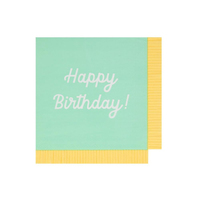 Meri MeriMeri Meri - Happy Birthday Peçeteler - L - 16 Adet288285