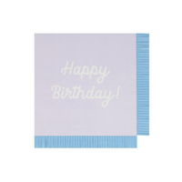 Meri MeriMeri Meri - Happy Birthday Peçeteler - L - 16 Adet288285