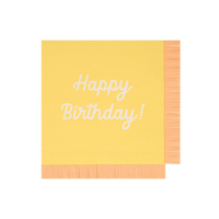Meri MeriMeri Meri - Happy Birthday Peçeteler - L - 16 Adet288285