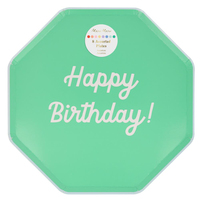 Meri MeriMeri Meri - Happy Birthday Tabaklar - L - 8 Adet285927