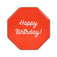 Meri MeriMeri Meri - Happy Birthday Tabaklar - M - 8 Adet284694