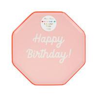 Meri MeriMeri Meri - Happy Birthday Tabaklar - M - 8 Adet284694