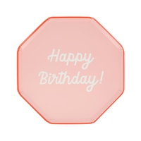 Meri MeriMeri Meri - Happy Birthday Tabaklar - M - 8 Adet284694